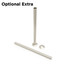 OE-A-PIP-501-300-SN - Jarrow Traditional TRV Brushed Satin Nickel Towel Radiator Valves OE-A-PIP-501-300-SN - Jarrow Traditional TRV Brushed Satin Nickel Towel Radiator Valves